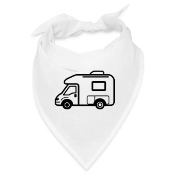 Wohnmobil - Bandana - Weiß - Vorne