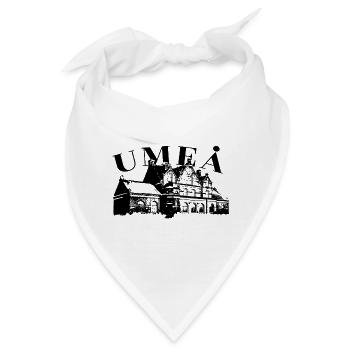 Umeå Tourist - Bandana - Weiß - Vorne