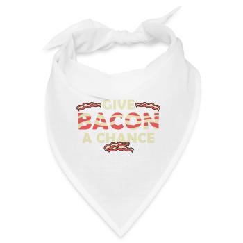 Eine Chance geben Komiker Geschenk - Bandana - Weiß - Vorne