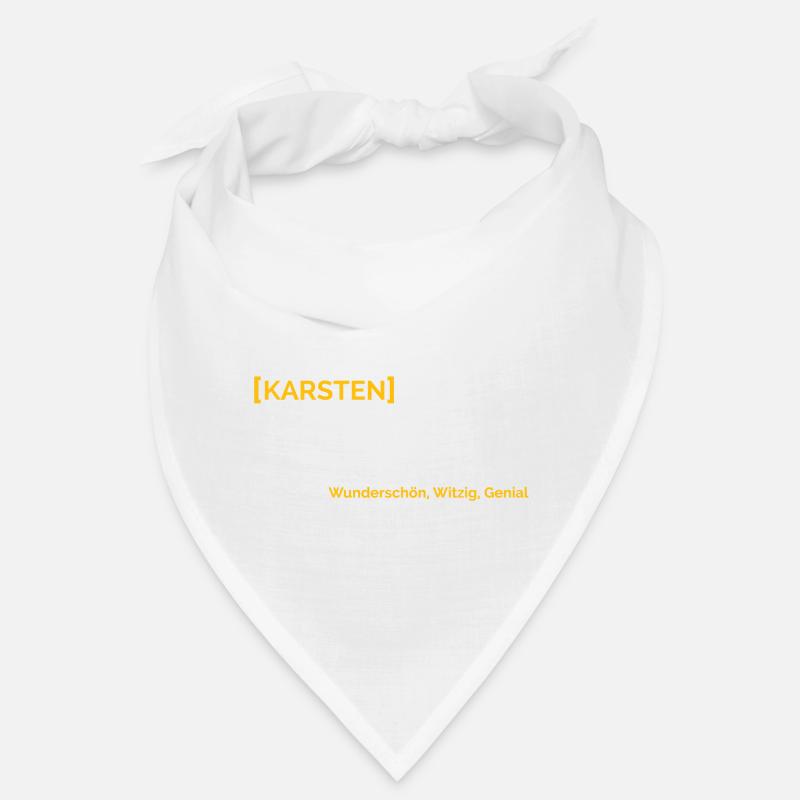 Karsten - Bandana - Weiß