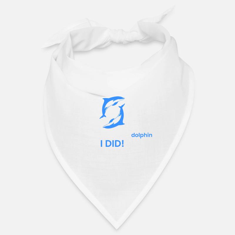 Touching a dolphin! Bandana