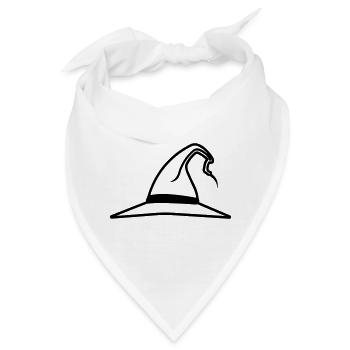 Magischer Hut - Bandana - Weiß - Vorne