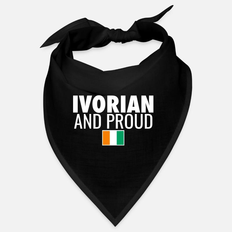 Ivorian And Proud Ivory Coast Flag Bandana