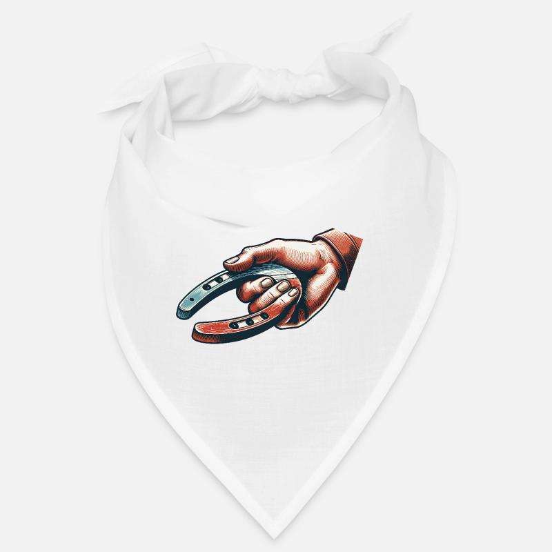 Horseshoe Throwing Horseshoe Pitching Bandana