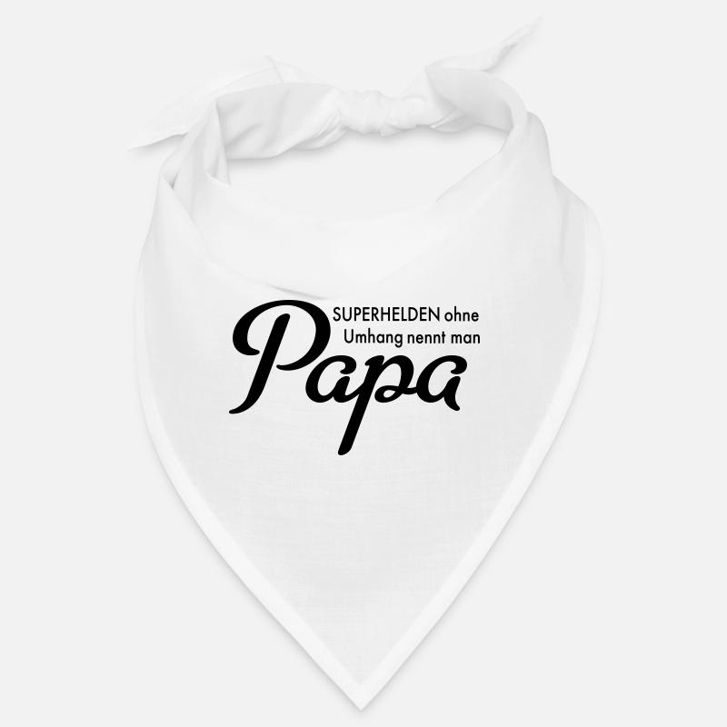 Papa - Bandana - Weiß
