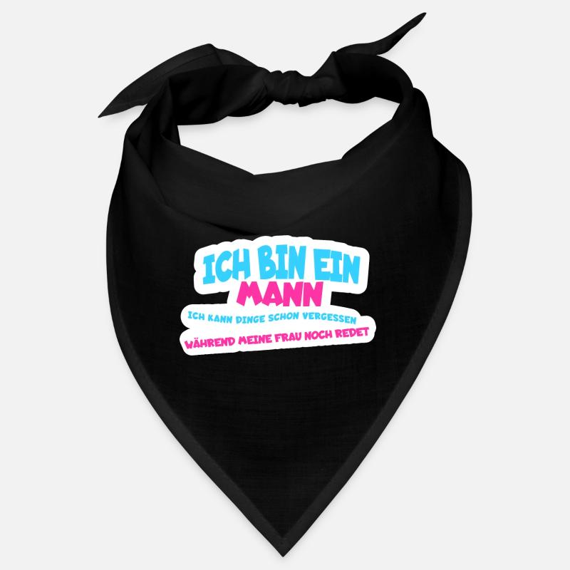 I'm a man, I can forget things Bandana