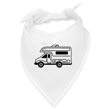 Wohnmobil - Bandana - Weiß - Vorne