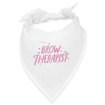 Kosmetikerin Augenbraue Stylist - Bandana - Weiß - Vorne