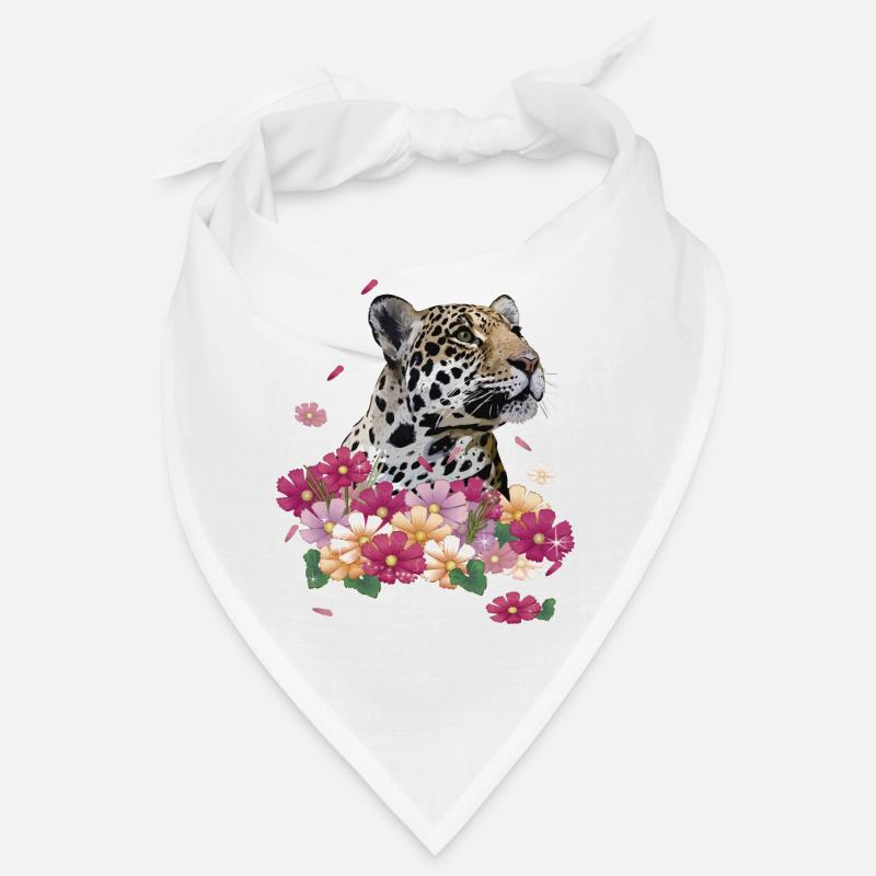 Jaguar - Bandana - blanc