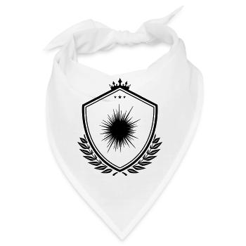 Seeigel icon Wappen - Bandana - Weiß - Vorne