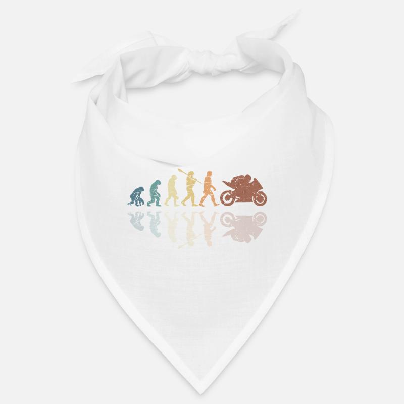 Motorcycle Evolution Vintage Shadow Biker Bandana