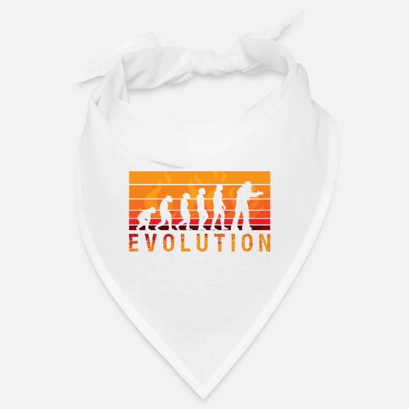 Evolution Firefighter Retro Firefighter Profession Bandana