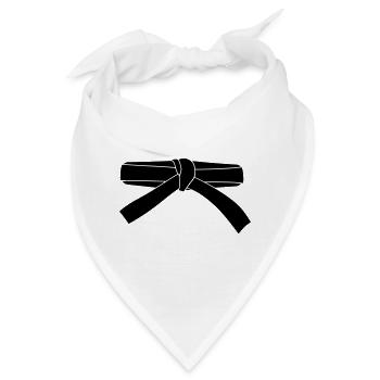 Gürtel - Bandana - Weiß - Vorne