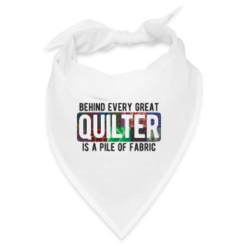 Quilten von Tagesdecken - Bandana - Weiß - Vorne