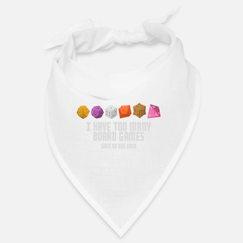 Brettspiel - Bandana - Weiß