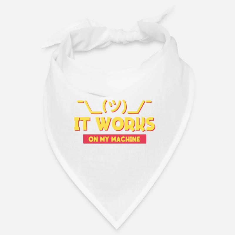 Assistance informatique et programmeur blague pour coder Bandana