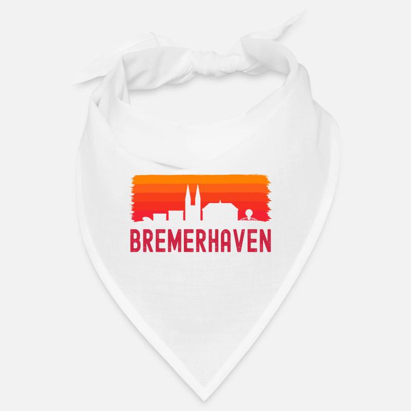 Bremenerhaven - Bandana - Weiß