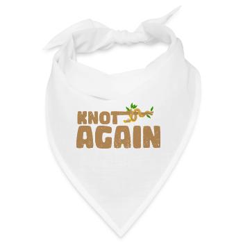 Königspython Design für Schlangen Liebhaber - Bandana - Weiß - Vorne