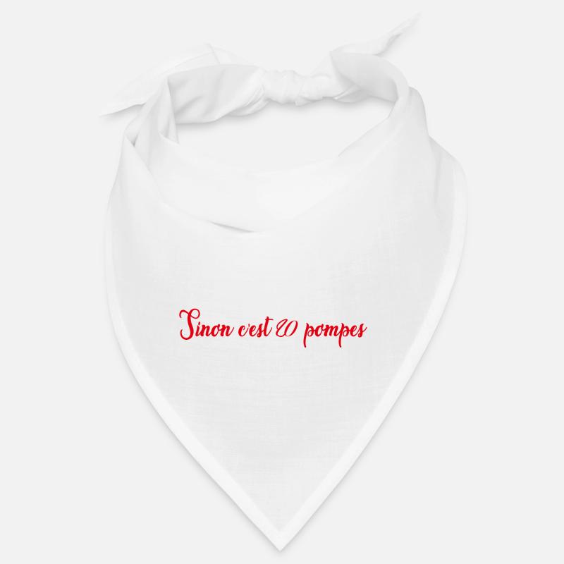 Coach | On dit oui COACH sinon c'est 20 pompes! - Bandana - blanc