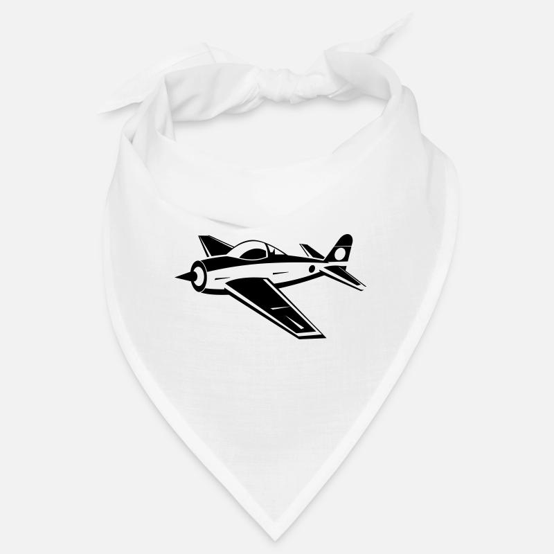 Vintage-Kampfflugzeug Bandana