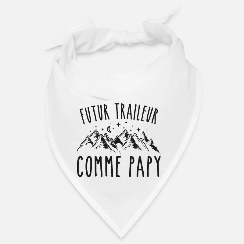 futur traileur cadeau garçon trail Bandana