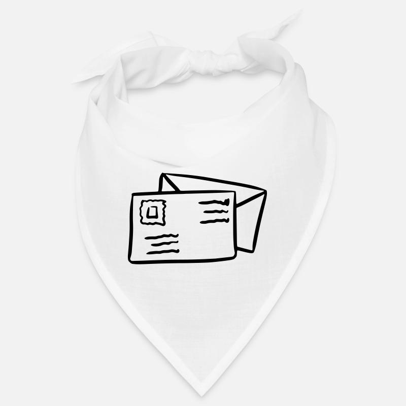 Letter Post Envelope Message Bandana