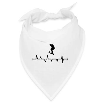 Stunt Scooter - Bandana - Weiß - Vorne