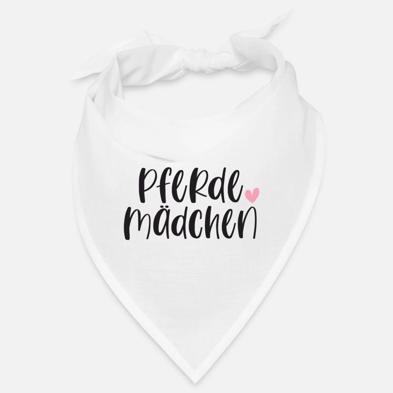 Pferd Pferdemädchen Pferde Reiten Geschenk Bandana