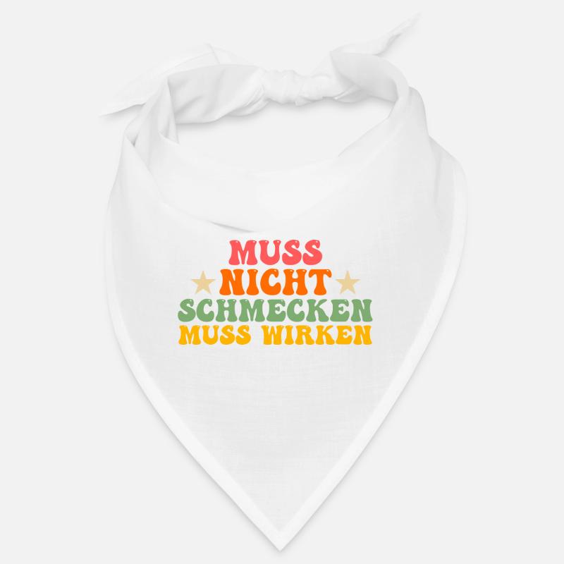Muss Net Schmecke Muss Wirke Bandana