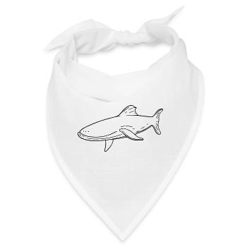 Wal - Bandana - Weiß - Vorne