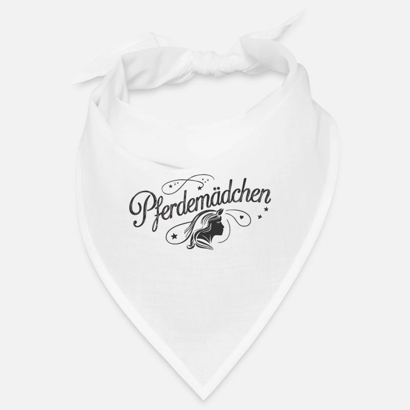 Pferdemädchen - Mädchen liebt Pferde Bandana