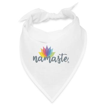 NAMASTE - Bandana - Weiß - Vorne