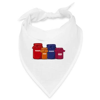Marmelade - Bandana - Weiß - Vorne