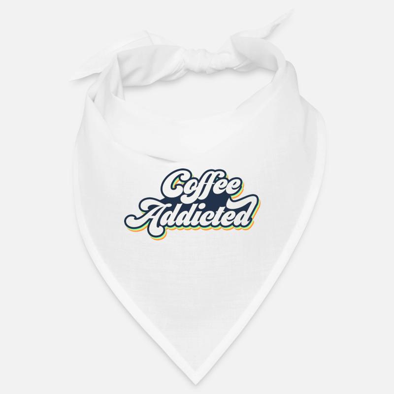 Coffee Addicted Graphic Tea Lover Drinking Tea Cup Bandana