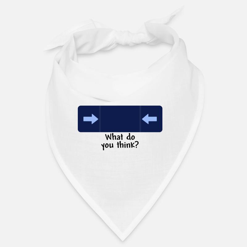 Que pensez-vous noir Bandana