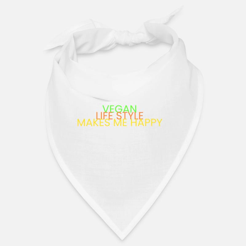 vegane Lebensweise - ich bin glücklich Bandana