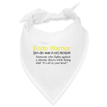 Definition Endo Warrior - Bandana - Weiß - Vorne
