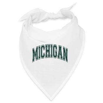 Michigan - Bandana - Weiß - Vorne
