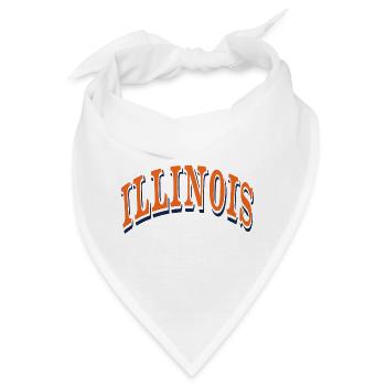 Illinois - Bandana - Weiß - Vorne