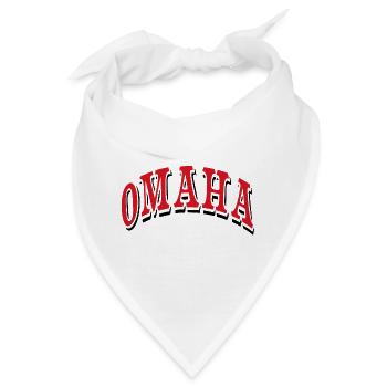 Omaha - Bandana - Weiß - Vorne