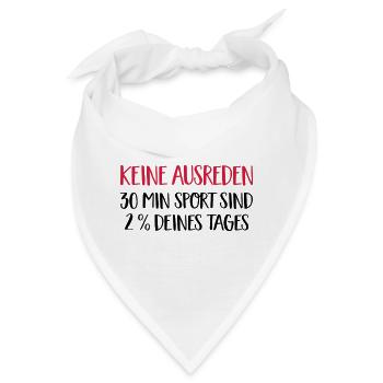 Sport - Bandana - Weiß - Vorne
