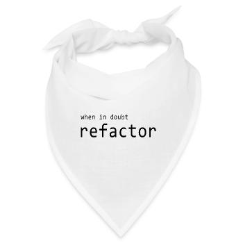 Software Entwickler - Refactor - Bandana - Weiß - Vorne