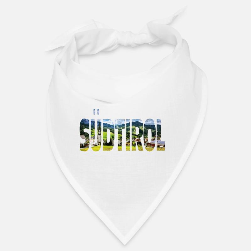 Südtirol - Bandana - Weiß
