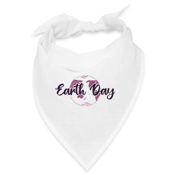 Tag der Erde - Bandana - Weiß - Vorne