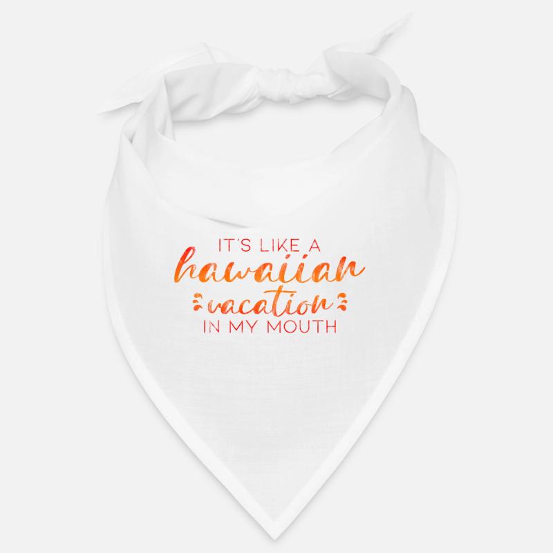 C’est comme des vacances hawaïennes dans ma bouche 3 Bandana