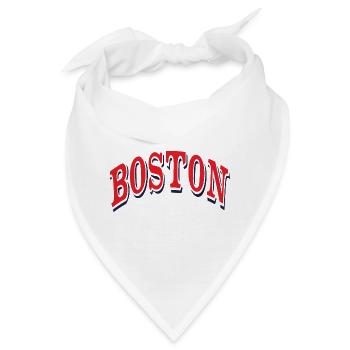 Boston - Bandana - Weiß - Vorne
