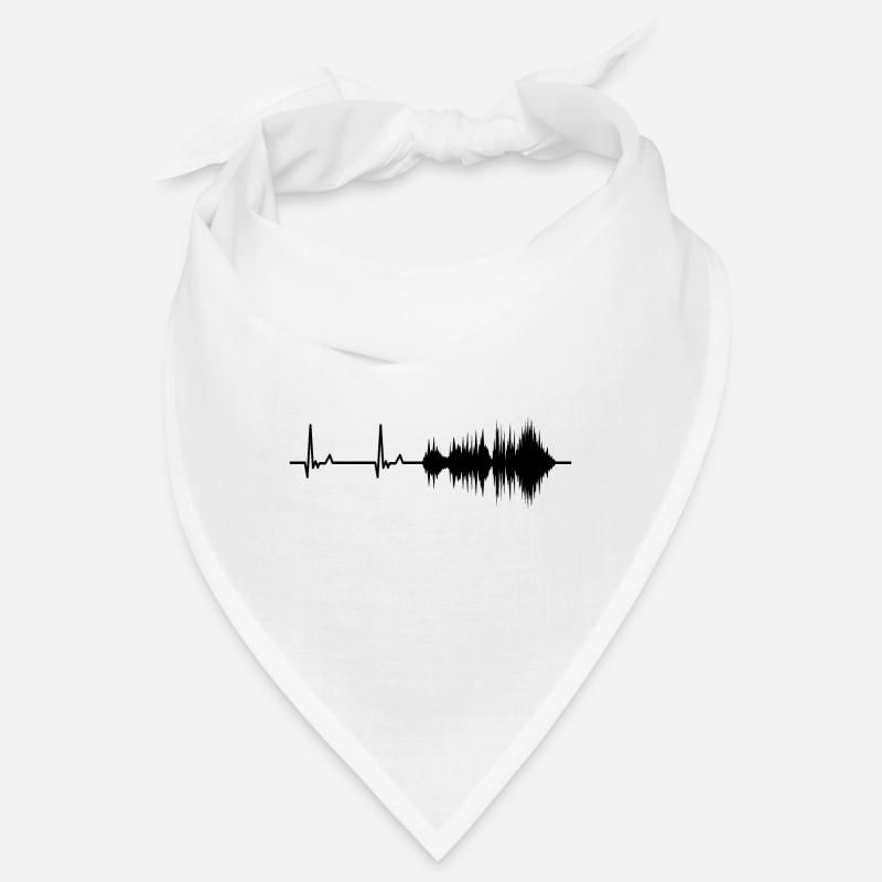 Tontechniker Herzschlag Bandana