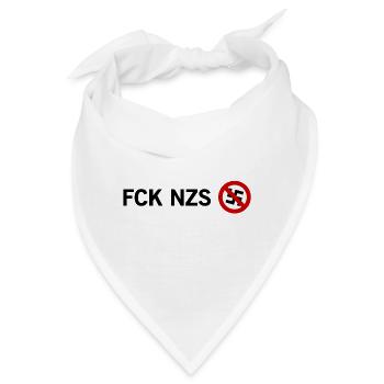 FCK NZS - Bandana - Weiß - Vorne
