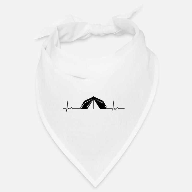 Camping Heartbeat Bandana