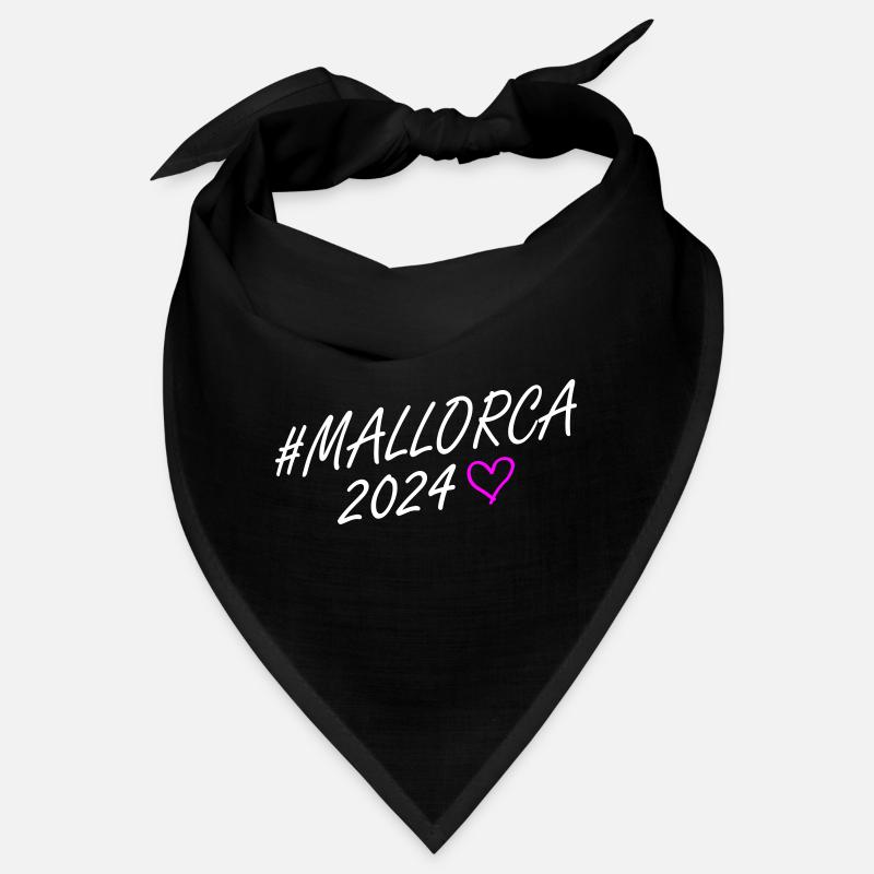 Mallorca 2024 Herz Reise Bandana